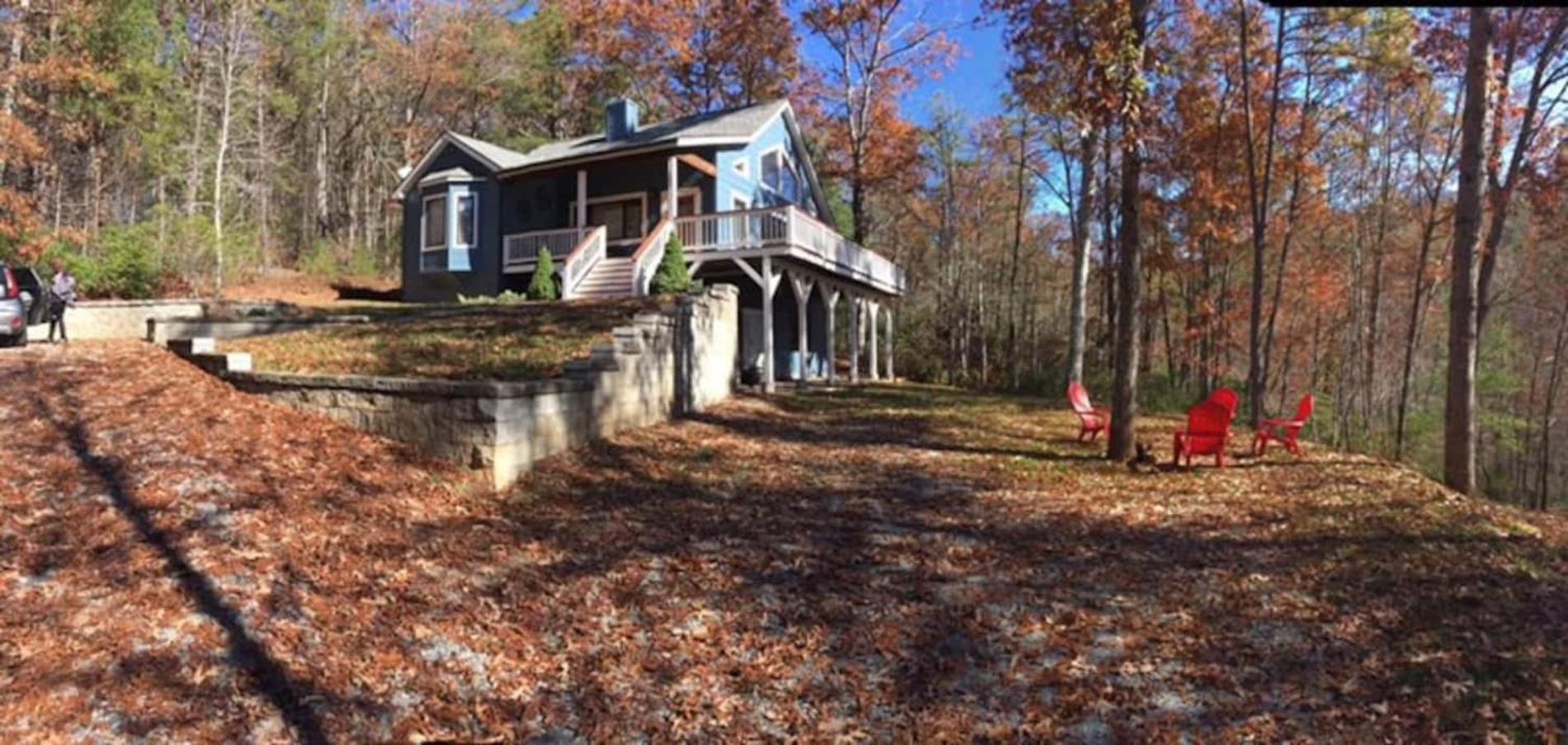 Serene Mountain And Sunset Views 3Bd Cabin Franklin Exterior foto