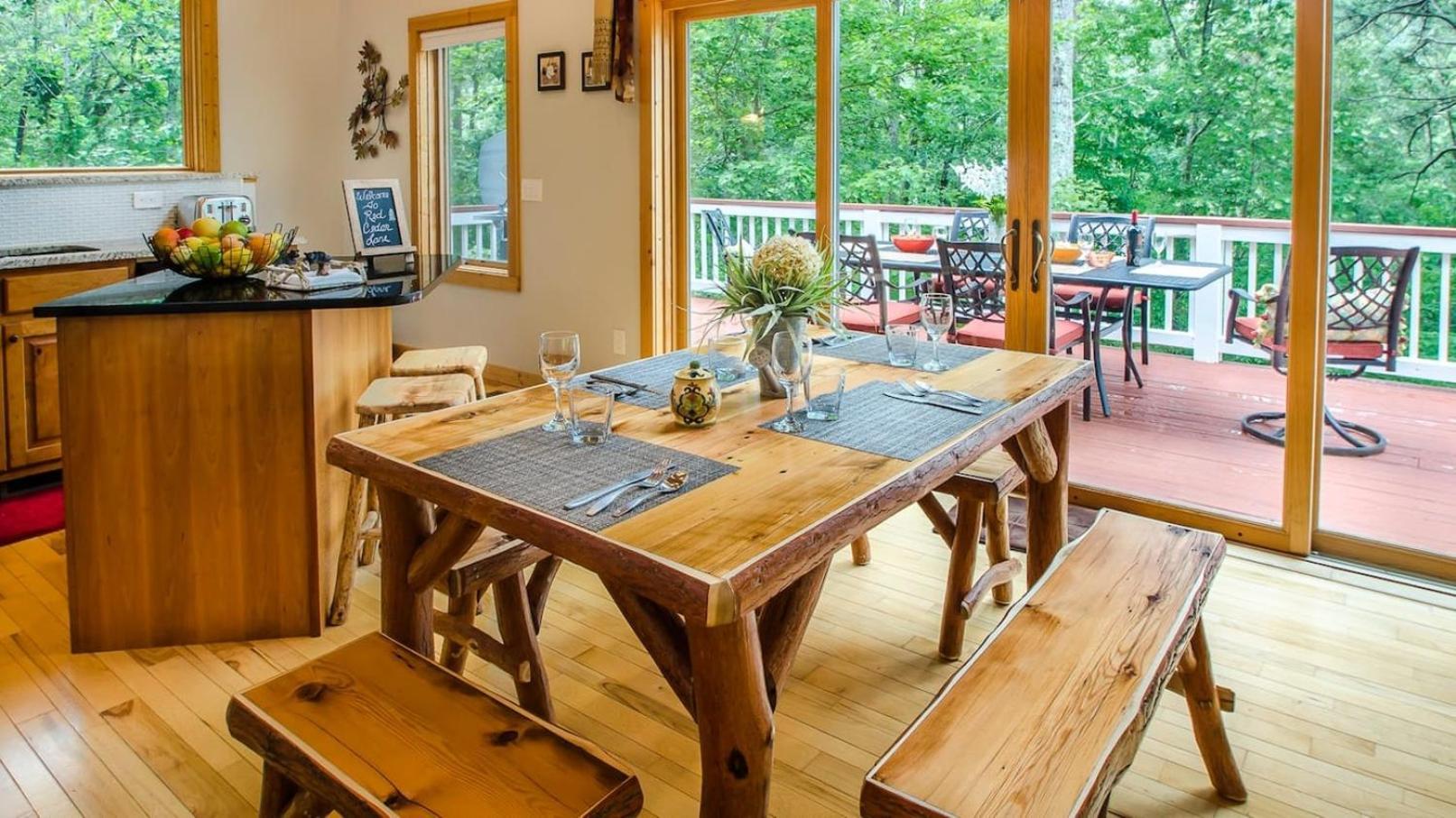 Serene Mountain And Sunset Views 3Bd Cabin Franklin Exterior foto